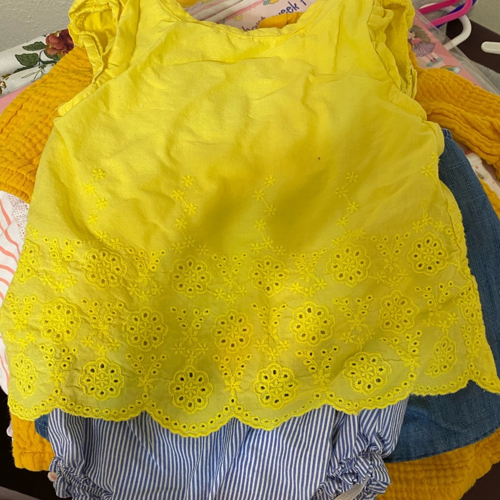 Yellow Onsie romper